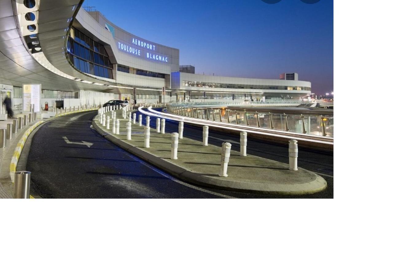 :) Spacieux T4 AÉROPORT, ensoleillé, déco soignée Blagnac Exterior foto